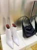 Modieuze laarzen Qiu Dong is comfortabel met parel met hoge hakken sandaal nieuwe trend import aangepaste verf in huidgroothandel
