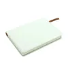US Warehosue Cuaderno de sublimación en blanco A5 Sublimación Cubierta de cuero PU Cuaderno de superficie suave Impresión de transferencia en caliente Consumibles en blanco DIY