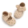 First Walkers Baby Soft Soled Non-slip Crib Shoes Girls Cotton Cute Toddlers Born Star Heart Bow Floor Socks Spring Fall