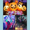 A decoração de festa decoração de decoração de espuma de espuma Sticks Favores de Halloween liderou BK com 3 modos piscando pacote de luz para crianças raves aniversário w dhedi
