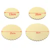 Bakeware Tools 5Pcs Cake Board Round Disposable Dessert Tray Gold Base Cardboard Rose Mousse Pad Paper Thickened