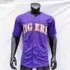 Collège Wear Baseballcustom LSU Baseball Jersey College NCAA Dylan Crews Giovanni Dimiacomo Daniel Cabrera DJ LeMaHieu Aaron Nola Alex Bregm 277H