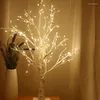 Lampy stołowe Home krajobraz Birch Tree Lightning Branch Night LED odpowiedni do dekoracji