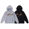 Trapstar Hoodie Men Bluet Tracksuit marka List wydrukowana odzież sportowa mężczyźni ciepłe bluzy z kapturem rozmiar s-xl 840