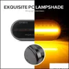 Tourner le feu de freinage Led Side Marker Turn Signal Light Transparent Black Shell Forv-W Bora Golf 3 4 Passat 3BG Sb6 Drop Delivery 2022 Mo Dhwym