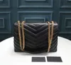 3a Echte authentieke designertas Grote schoudertassen beste kwaliteit kettingen Crossbody clutch bags Portemonnees Echt leer Grosgrain voering Bericht handtas Designer tas