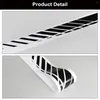 ديكورات داخلية 2pcs ملصقات السيارة Door Side Skirt Stripes Auto Decals DIY شارات