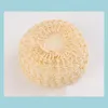 Brosses de bain Éponges Éponges Éponges de sisal Bain Cellite Circulation Spa Mas Douche Brosse pour le corps Brosse de brossage humide ou sec Ball Drop Deliv Dhq6L