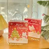 Storage Bags Kawaii Cartoon Printing Paper Bag With Handles Festival Gift Shopping Kraft Packing Christmas Year Party