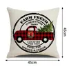 Christmas Decorations 45 45cm Decoration Cover Sofa Cushions Home Decor Pillowcase Year 2022 Navidad Decoraciones Xmas Gifts