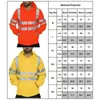 Heren hoodies hi viz vis high zichtbaarheid jas jas pullover hoodie werk zip capuchon sweatshirt fleece m-4xl