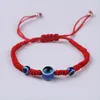 Charm Bracelets 3 Blue Beads Red String Bracelets Cord Bracelet Braided Ropes 78 N2 Drop Delivery 2022 Jewelry Dhmqd