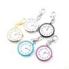 Digitaal kwarts horloge sleutelhanger waterdichte verpleegkundige pocket horloge kerstcadeau sleutelhange sleutelhanger