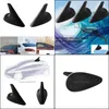 Antennes de voiture Antenne de voiture Noir Dummy Shark Fin Style Aérien Mini Décoration Accessoires Drop Livraison 2022 Mobiles Motos Pièces Dhn6V