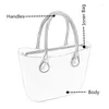 Sacs de soirée en caoutchouc de silicone Beach Tote Bag Fashion Women Handle