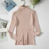 Maglioni da donna a maglia d'autunno inverno d'autunno inverno dolce dolcevita sexy dolcevita maglia chic sottile donna sottile femmina