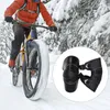 Motorcykel rustning 2st Vinter kn￤skydd leggings Motocross Shin Guards for Mountain Bikes Fall