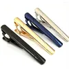 Bow Ties Small Clips Lightweight Metal Collar Clip Tie Copper Bar