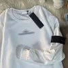 Armband frotté Sweatshirts klassiska män kvinnor Plysch för värme tröja sportjacka långärmad T-shirt broderi armband tröja