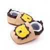 First Walkers Cartoon Baby's Shoes Soft Bottom Non-Slip Toddler Baby Crib Infant Booties