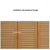 Clothing Storage Mutifunctional Wood Shoe Cabinet MutiLayer Modern Simple Household Living Room Doorway