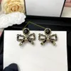 Luxury Earrings Fashion Classic Lady Ear Studs Simple Delicate Accessories for Woman 4 Styles