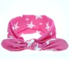 Baby Girls Dot Cotturban Twist Horn Stirnbandkopf Wrap Twisted Knot Weiches Haarband Stirnbänder Kopfbuch Haarzubehör