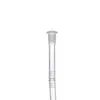 Glasdedstammdiffusor 14mm till 18 mm manliga kvinnliga foghoppor ner stam för bongvattenledningar