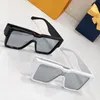 Homens e mulheres Óculos de sol Z1593E Estilo anti-ultraviolet Retro Goggles quadrado Logo de moda de moda clássica de uma peça completa, elegantemente embelezada