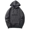 Sweats à capuche pour hommes Sweatshirts Mens Custom Personality Design Fashion Costume Solid Sweat Coat G221011