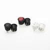 Switch Clown 6Pcs Interruttori a bilanciere rotondi diametro 20mm Nero Mini Bianco Rosso 2 Pin ON-OFF KCD1-105