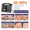 4D HIFU Machine Korea Högfokuserad ultraljudsutrustning 11 linjer SMAS HIFU-enhet för rynka borttagning Ansikt Lyftande hud åtdragande anti-aging systemhals