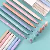 6 Colors/Set Highlighters Double Headed Fluorescent Pen Student Drawing Writing Markers Pens Office School Stationery Art Supply BH7728 TQQ