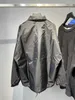 Designer Balenciga Denim Coats Correct Version Automne et hiver Paris B Home Cousée Denim OS Épaule Drop Type Loose