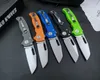Promotion H1012 AD20.5 Pocket Folding Knife D2 Stone Wash Blade G10 Handle Outdoor Camping Hiking Tactical Folder knives with Nylon Bag and Retail Box