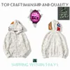 Top Vakmanschap Heren hoodies tijger volledige zip jas ontwerper mannen vrouwen Harajuku stylist Shark sweatshirt Mode co-branding camouflage Dubbele hoed hoody 4-21