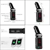 Bluetooth Car Kit Bluetooth FM-Transmitter Bc06 In-Car-Receiver Radio-Stereo-Adapter Auto-MP3-Player mit Freisprechen und Dual-Drop Dhar6