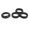 All Wheels Terrain Rodas 4pcs selo de óleo Frente Forek Damper Absorvedor Tampa de poeira de borracha Faixa para CBR250 CBR 19 NC 22 VT250 GZ150-A GZ125HS CQR250