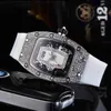 Luxury Mechanical Watch 2022 Female Decoration Diamond Brand es Girlfriend Wife Swiss Movement Arms Wrists