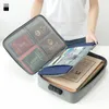 Duffel Bags Outdoor Travel Bag Document ID Card Storage Large Capacity Waterproof Shockproof With Password Lock Organizer Duffle