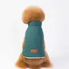 Hondenkleding huisdierkleding dikker fleece voor herfst winter kat hoodie warm down down jas jasje katoenen gekatde teddy pomeranianus