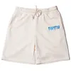 Shorts masculinos Hot 2022 Trapstar London Summer Summer Casual Man Pants Bermuda Algodão Braia de praia Cristós de praia G221012