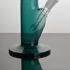 Bong in vetro Narghilè Pipa ad acqua Tubo dritto da 11,8 pollici Bong Lake Green Spring Filtro Dab Rig con giunzione a ciotola Downstem per fumatori Vendita diretta in fabbrica