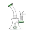 Verre Narguilés Bong Dab Rigs Conduites D'eau 6,1 Pouces Avec Banger Ou Bol De Quartz De Joint De 14mm