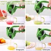 Juicers Manual Fruit Juicer Aluminum Alloy Heavy Duty Lemon Press Squeezer Extractor Tool Includes Filter Bags