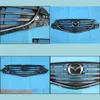 Grilles Grille de radiateur de pare-chocs avant avec licol d'insigne d'emblème pour Mazda Cx5 Ka5C50710 Ka5C-50-710 Ka0G-50-721A Ka0G-51-730 mascotte Dro Dhnpu