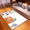 Teppiche Mädchen-Teppich, weicher Flanell, Wohnzimmer-Teppich, Heimdekoration, Kinderzimmer, Spielmatten zum Wohnen