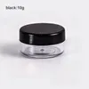 10/15/20g Small Empty Cosmetic Re10/15/20g Smallfillable Bottles Plastic Eyeshadow Makeup Face Cream Jar Pot Container Wholesale