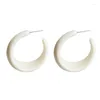 Stud Earrings 2022 Trend Retro Hong Kong Style C-Shaped Small Fresh And Fashionable Earring Temperament Wild