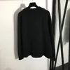 Kurtki damskie projektant Trendy Lapel Sweet Sweter Osobowość Stripe Haft Knit Cardigan Coats 2 Colours Brand Tops Ku4i